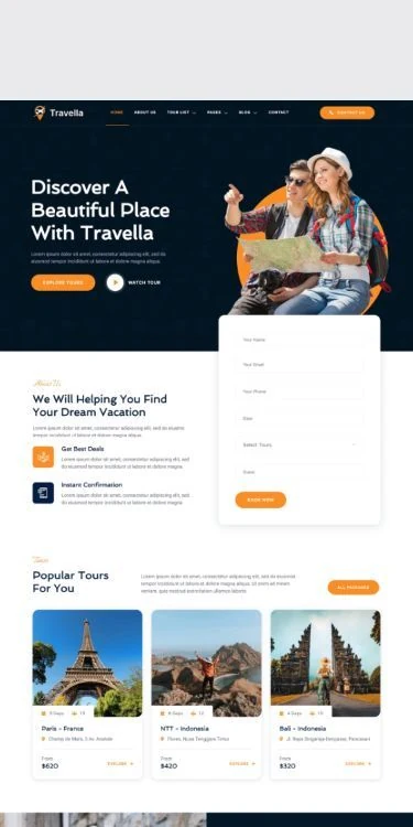 Modelo de site 12 criado pela Grupo CPro