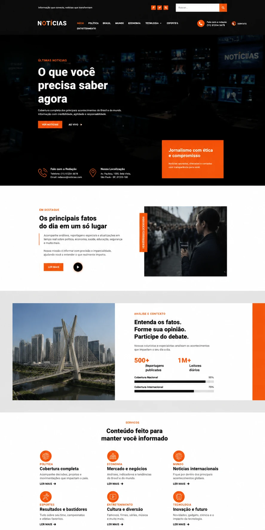 Modelo de site 5