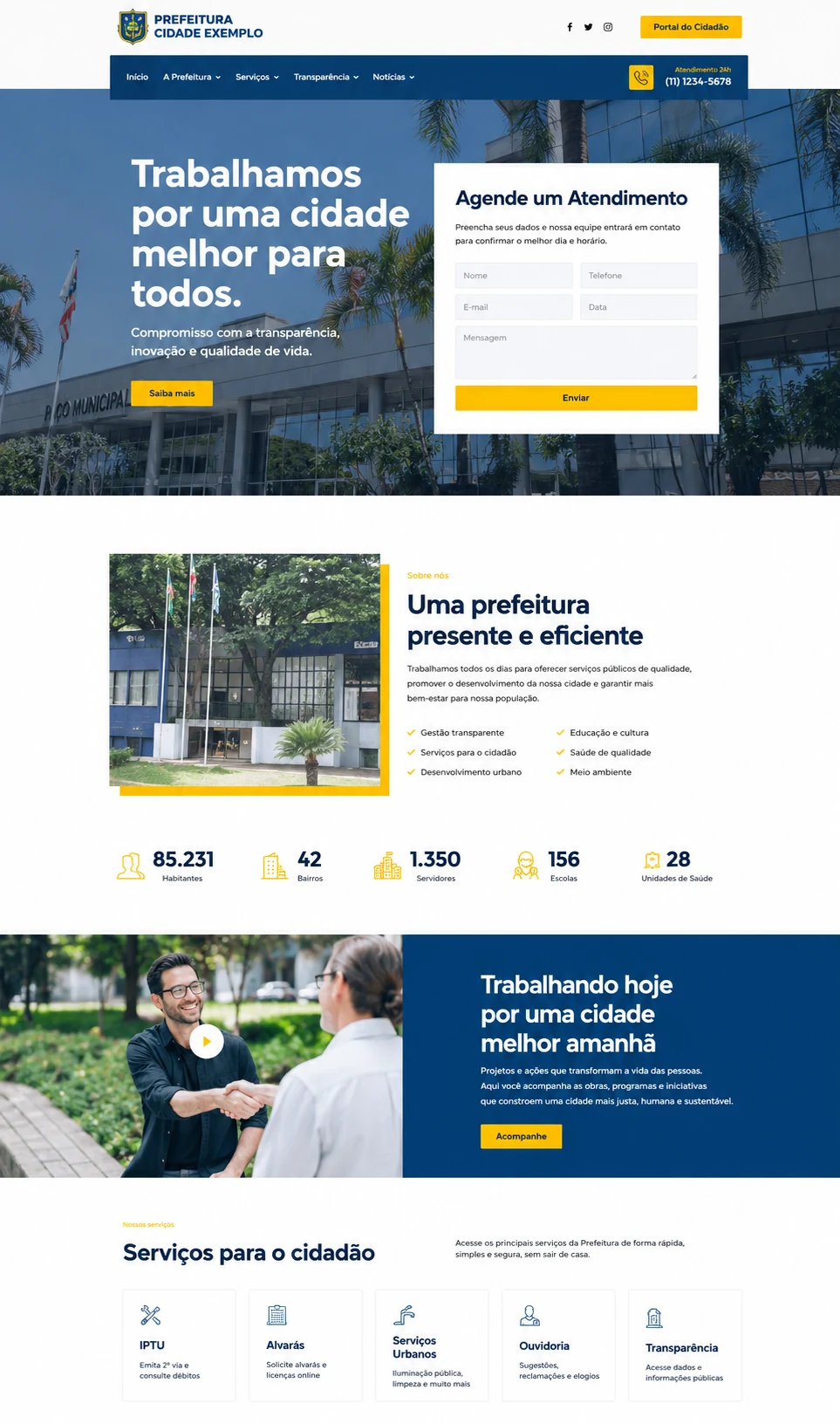 Modelo de site 4