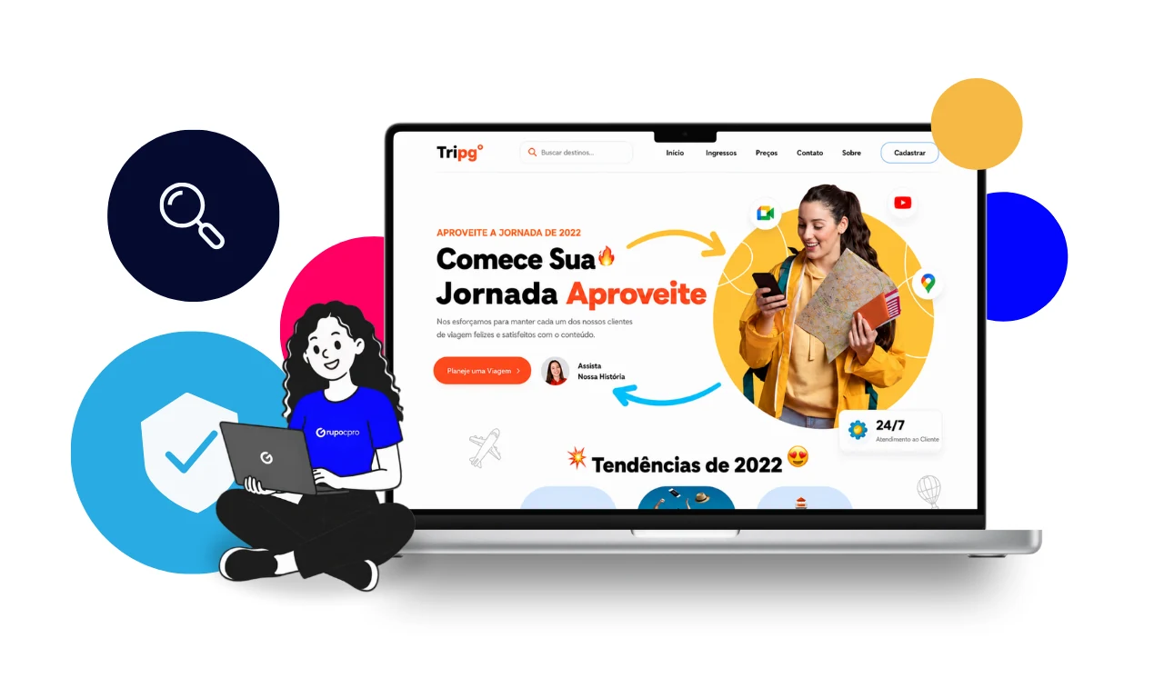 Sites profissionais